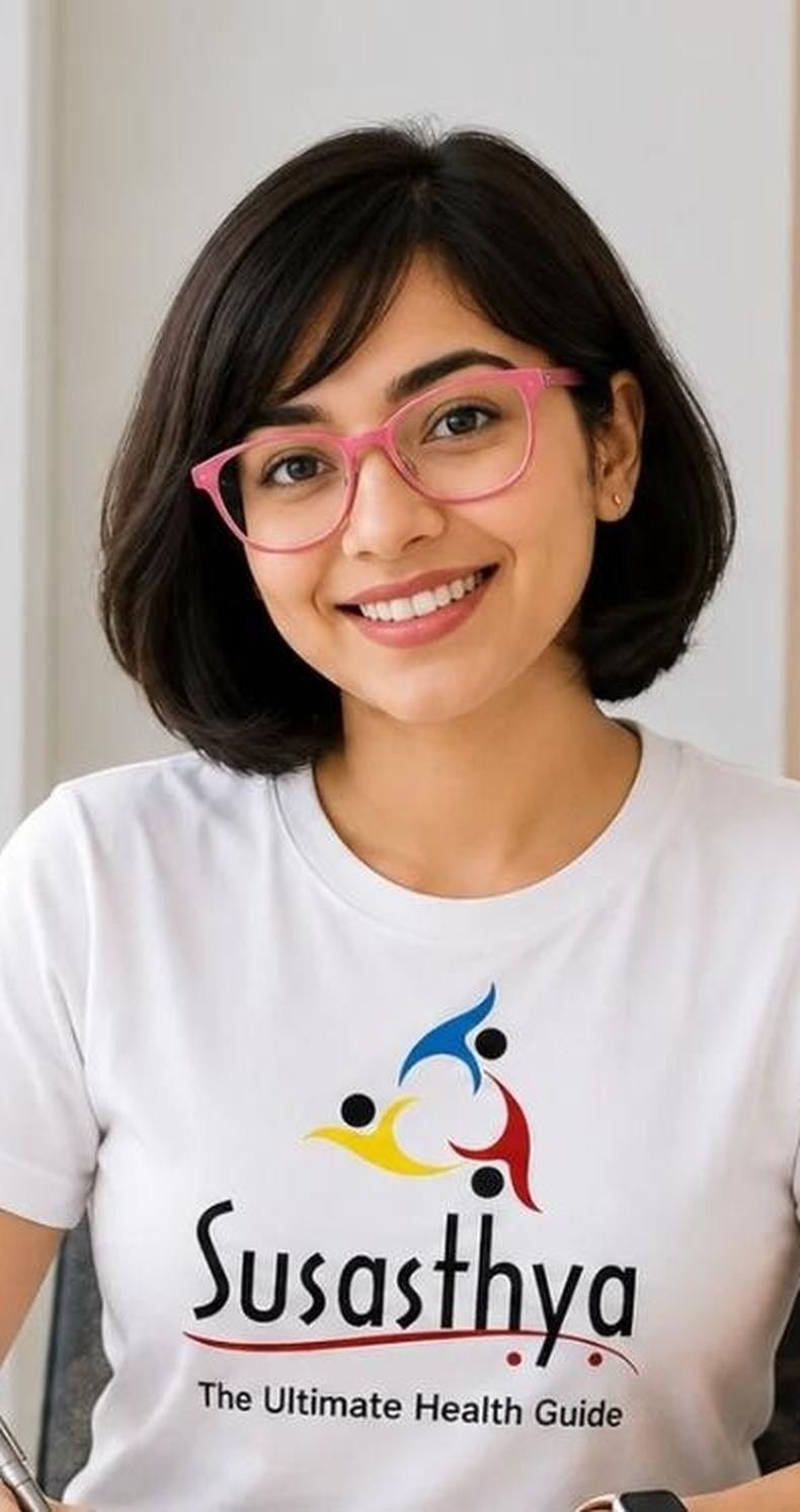 SUSASTHYA team member smiling, representing the team behind SUSASTHYA