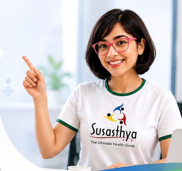 Susasthya health guide smiling and ready to help you explore services